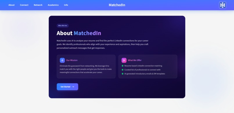 MatchedIn – screenshot 2