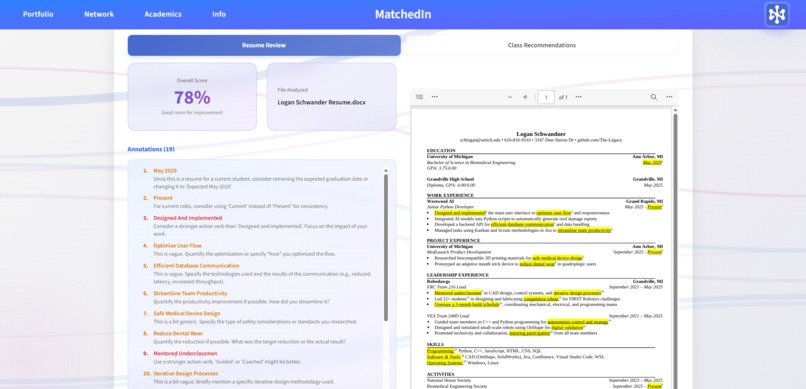 MatchedIn – screenshot 9