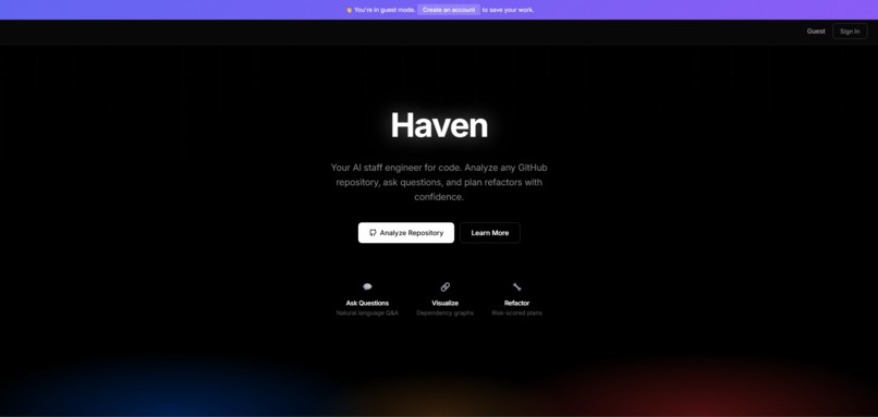 Haven – screenshot 2