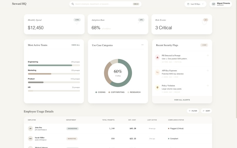 Steward – screenshot 1