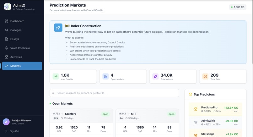 AdmitX – screenshot 5