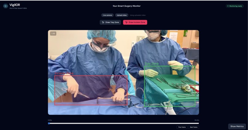 VigilOR – screenshot 1