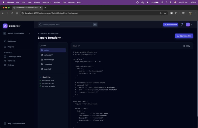 Blueprintr – screenshot 1