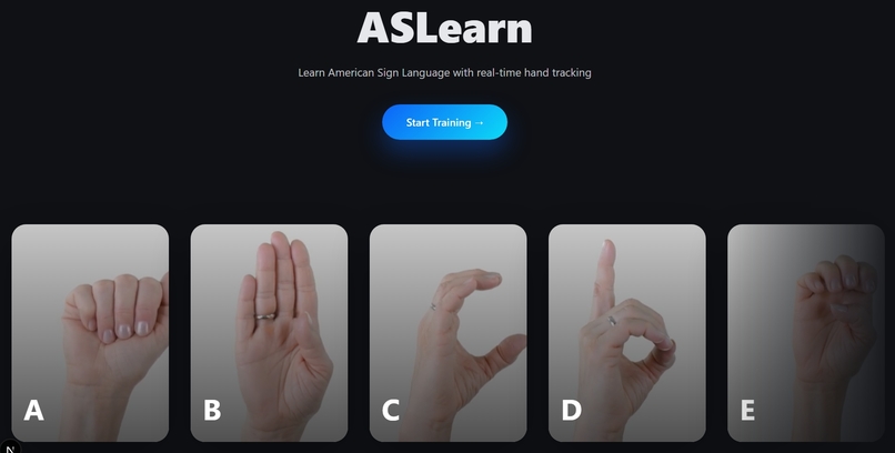 ASLearn – screenshot 1