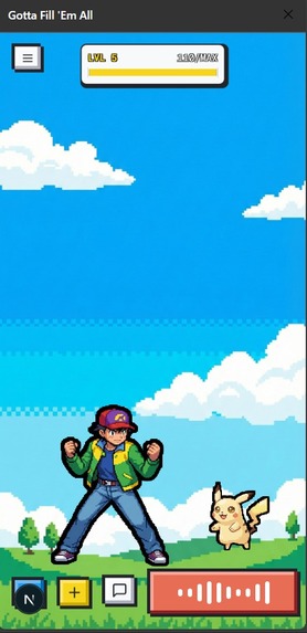 Gotta Fill 'Em All! – screenshot 1