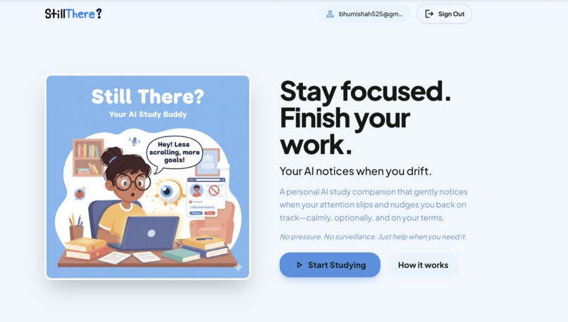 Still there? – screenshot 1