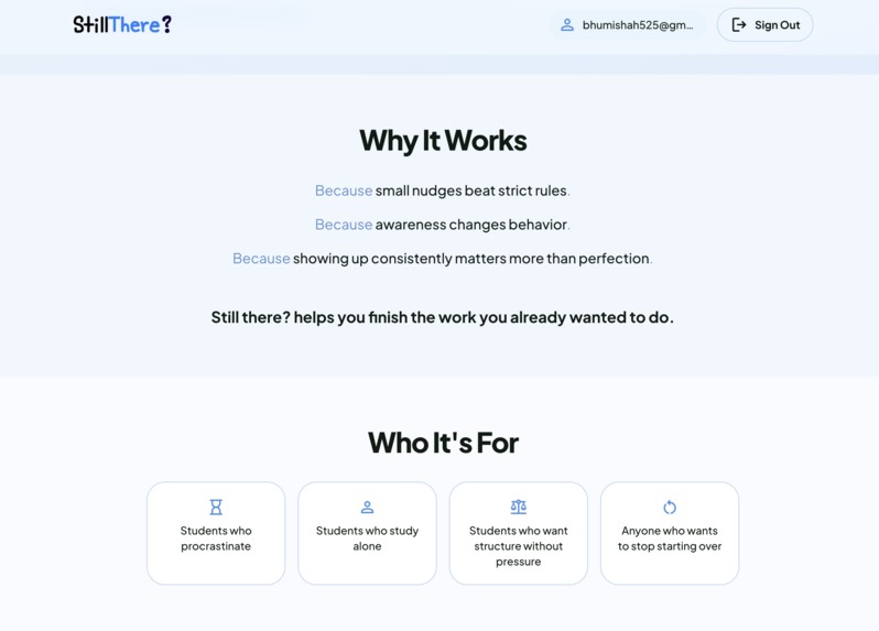 Still there? – screenshot 3