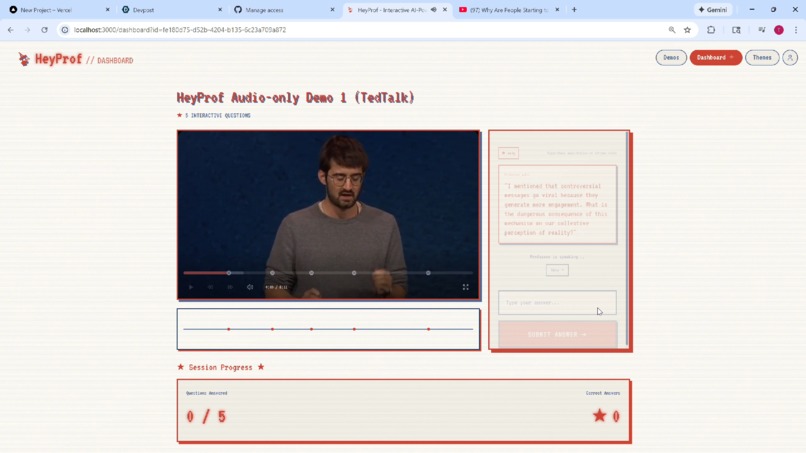 Hey Prof – screenshot 7