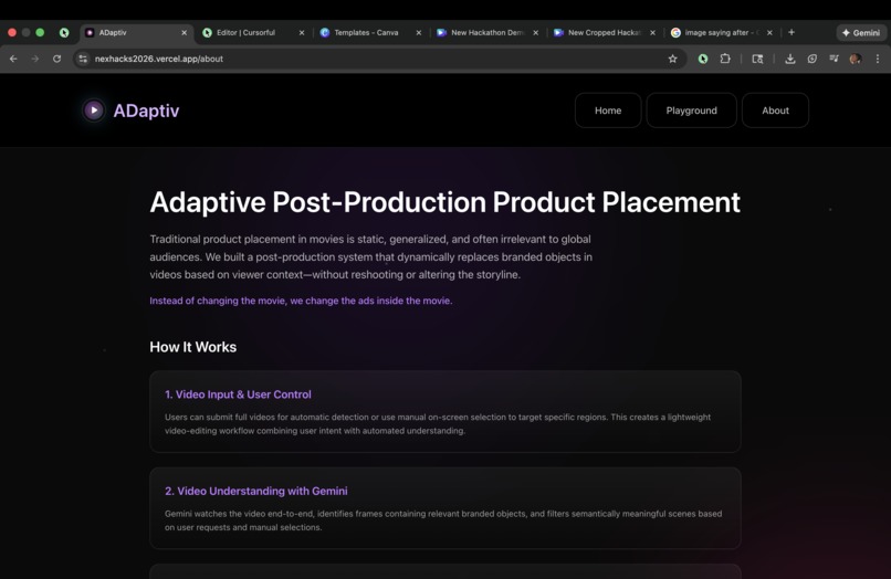 ADaptiv – screenshot 1