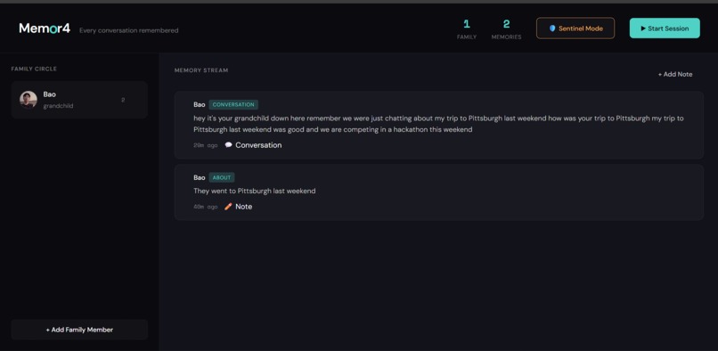 Memora – screenshot 1