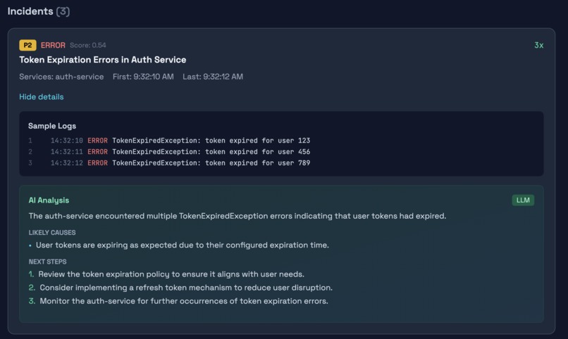 LogLens AI – screenshot 3