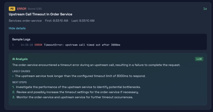 LogLens AI – screenshot 4