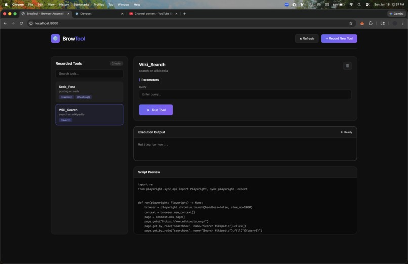 BrowTool – screenshot 1