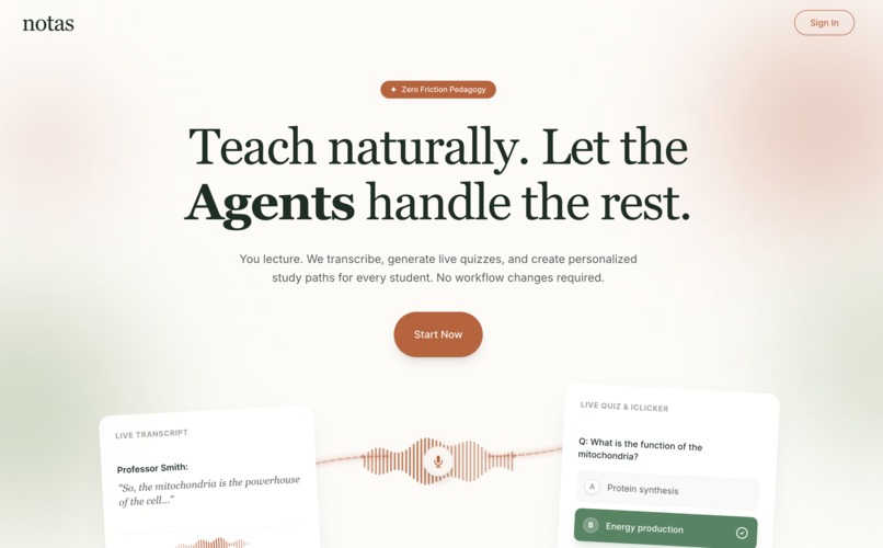 Notas – screenshot 1
