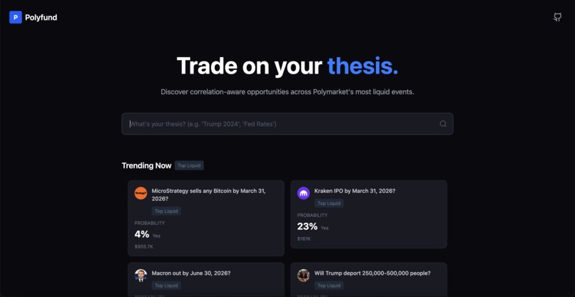 Polyfund – screenshot 1