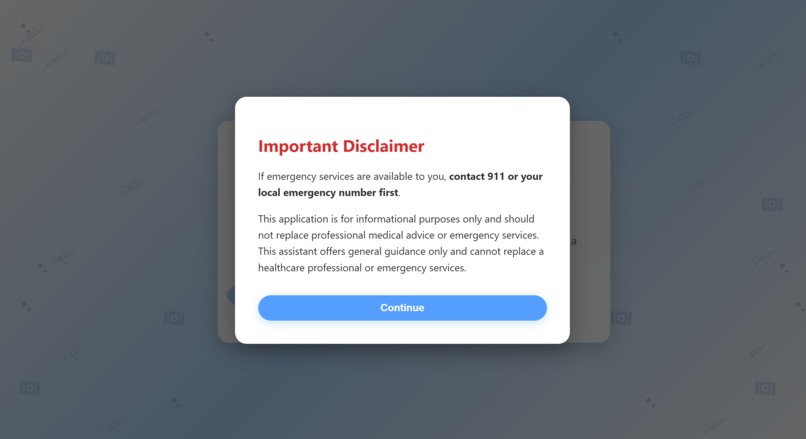 SwiftAId – screenshot 2
