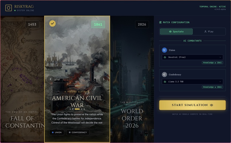 RiskyRag – screenshot 1