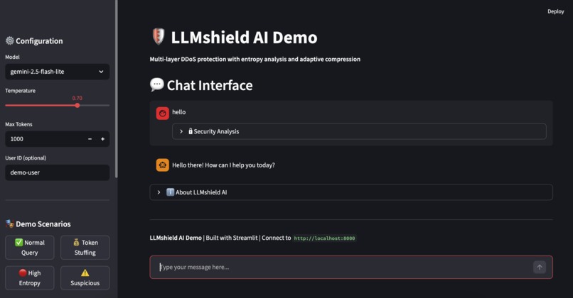 LLMShield – screenshot 1