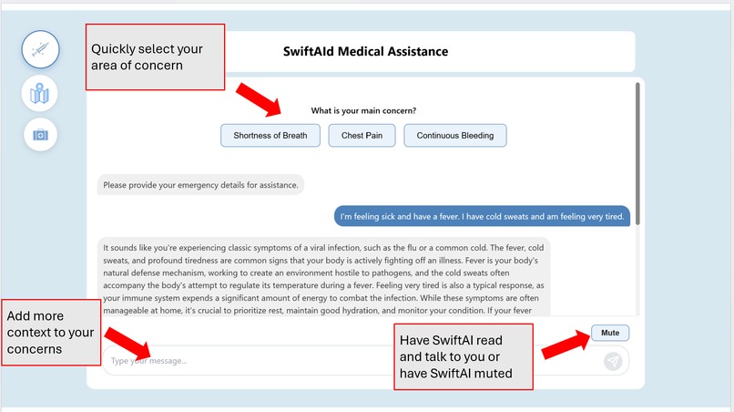 SwiftAId – screenshot 4