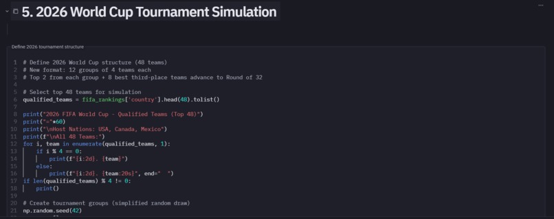 FIFA World Cup 2026 Forecast (AI Oracle) – screenshot 12