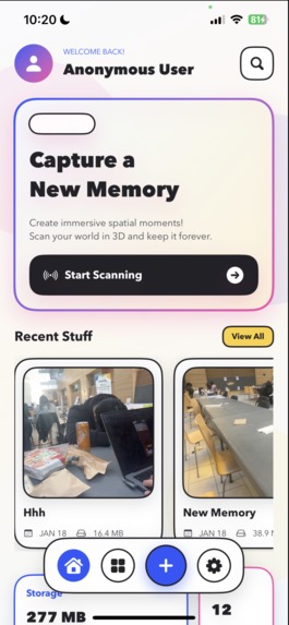 MemoSpace – screenshot 2