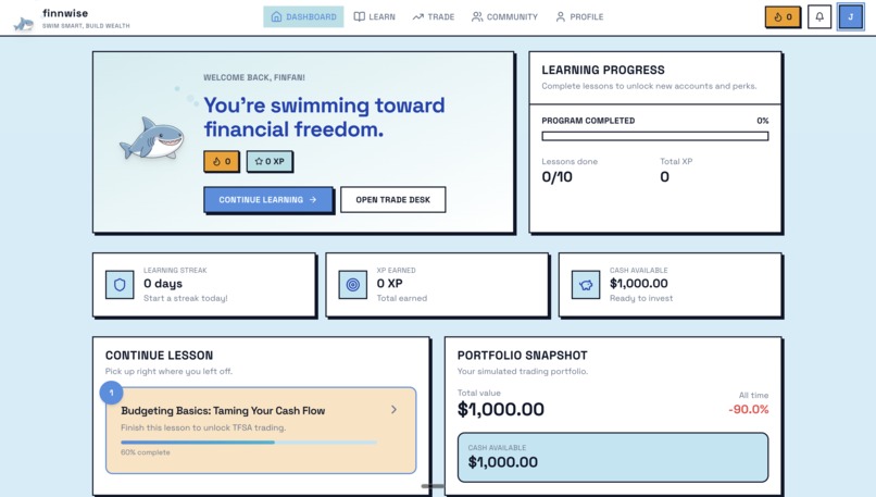 finnwise – screenshot 2