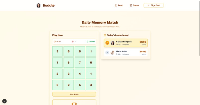 Huddle – screenshot 3