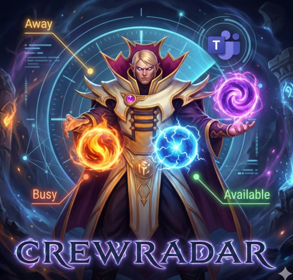 CrewRadar Presence Assignment (with Teams Integration) – screenshot 1