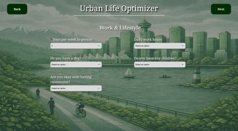 Urban Life Optimizer – screenshot 1
