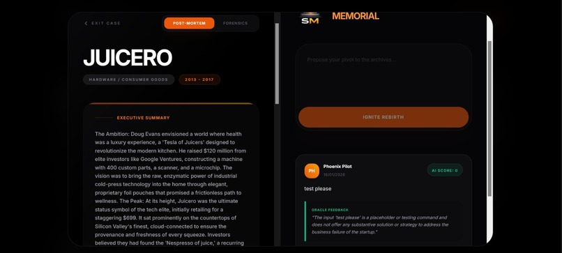 Startup Memorial – screenshot 2