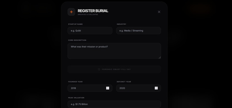 Startup Memorial – screenshot 3