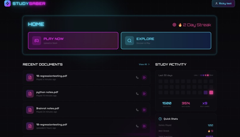 StudySaber – screenshot 2