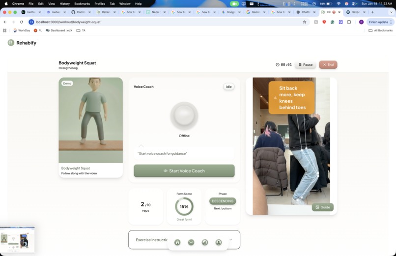 Rehabify – screenshot 3