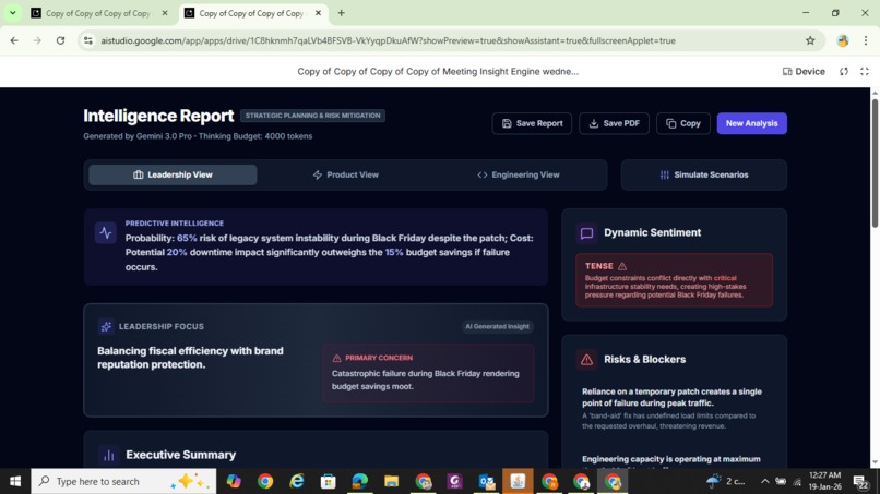 Meeting Insight  – screenshot 1