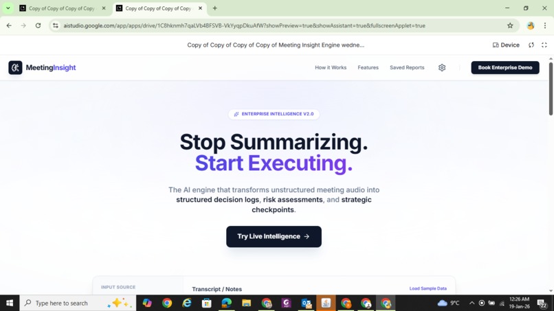 Meeting Insight  – screenshot 3