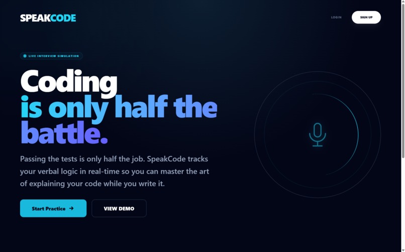 SpeakCode – screenshot 1