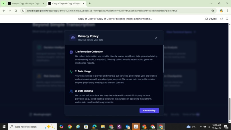 Meeting Insight  – screenshot 9