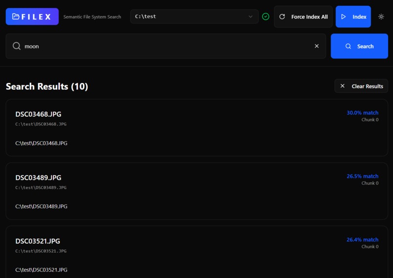 Filedex – screenshot 2