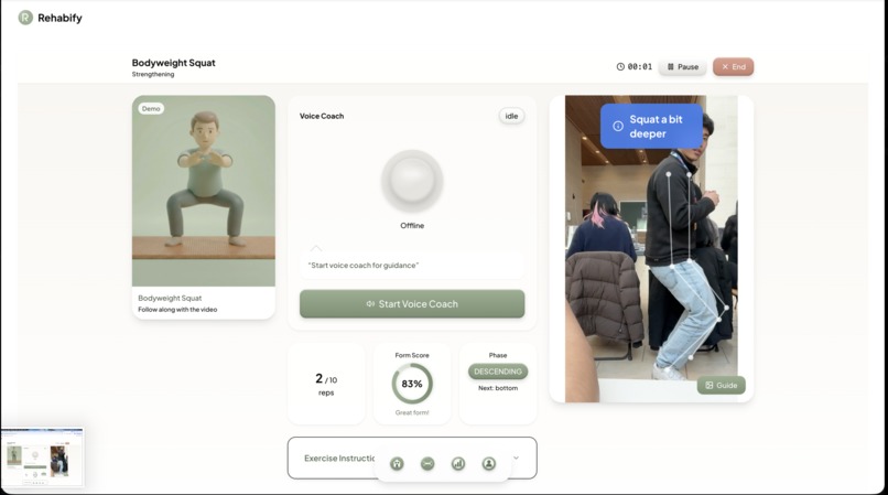 Rehabify – screenshot 5