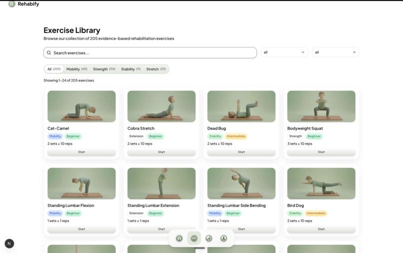 Rehabify – screenshot 6