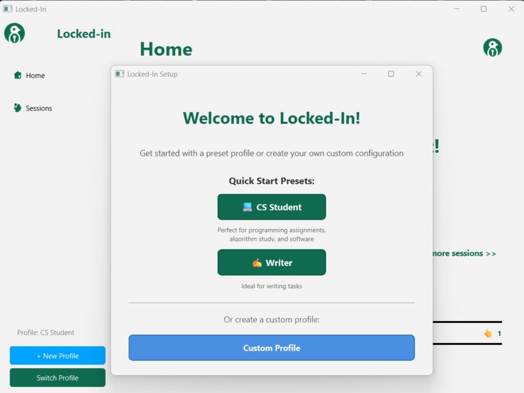 Locked-In – screenshot 1