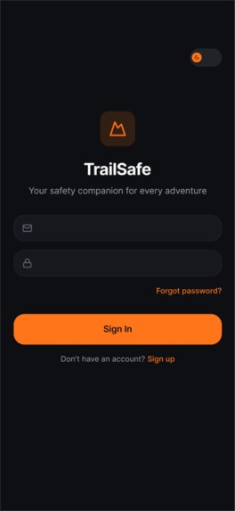 TrailSafe – screenshot 1