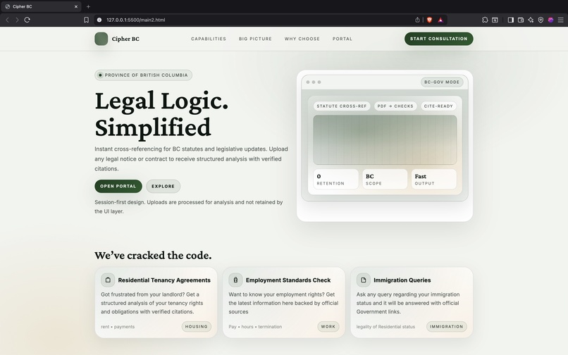 Cipher-BC – screenshot 2