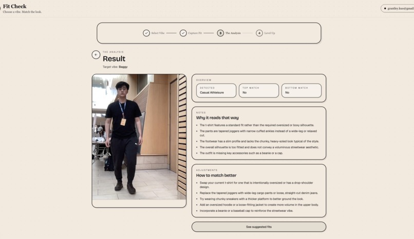 FitCheck – screenshot 3
