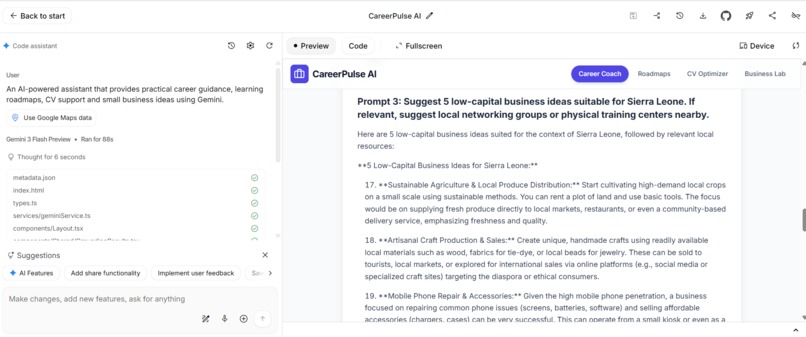 Career Pulse AI – screenshot 1