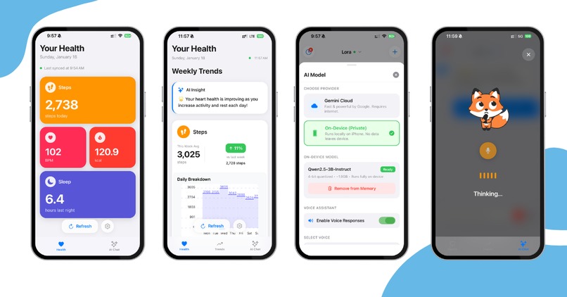 Lora - AI Health Assistant – screenshot 2
