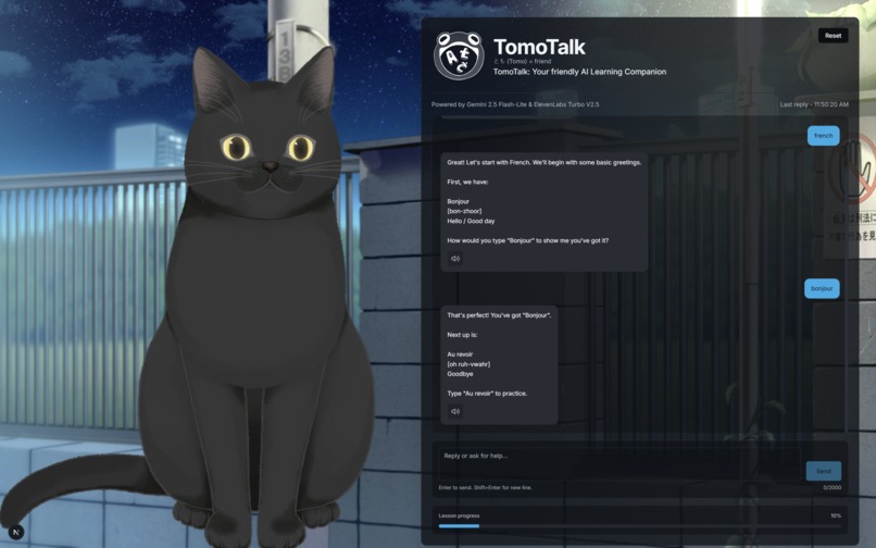 TomoTalk – screenshot 3