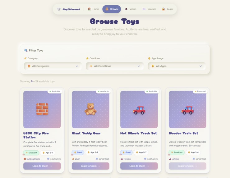 Play It Forward – screenshot 2