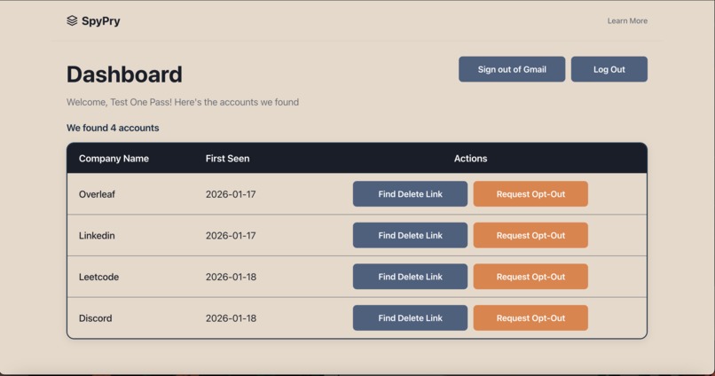 SpyPry – screenshot 1