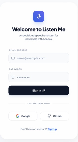 ListenMe – screenshot 1